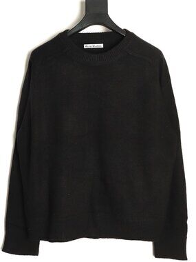 Acne Studios Black Back Logo Sweater